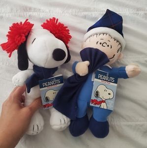 Peanuts Holiday Plushes
